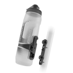 FIDLOCK BOTTLE 800ML + BIKE BASE INC CAGELESS MAGNETIC-MECHANICAL MOUNTING SYSTEM FOR BIKE FRAMES CLEAR