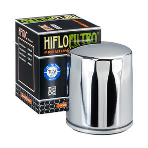 HIFLO HF170C CHROME OIL FILTER GERMAN TUV APPROVED HIFLO