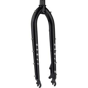 SURLY SURLY COCKTAIL FORK -27.5 QRX100MM 1-1/8 STRAIGHT STEERER 420MM AXLE TO CROWN STEEL BLACK