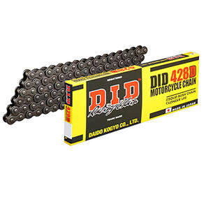 DID 428D X 122 STANDARD CHAIN W/ RJ CLIP LINK DID