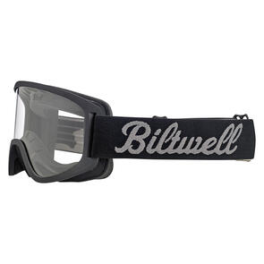 BILTWELL MOTO 2.0 GOGGLE [SCRIPT BLACK/GREY] NS