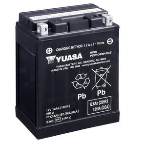 YUASA YTX14AH-BS NON-DG FACTORY SEALED BATTERY