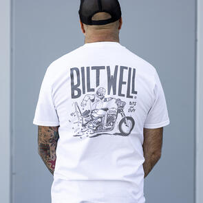 BILTWELL T-SHIRT [OOPS WHITE]