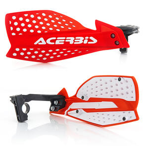 ACERBIS X-ULTIMATE HANDGUARD RED/ WHITE ACERBIS