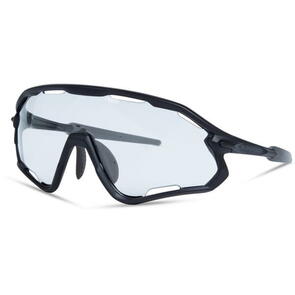 MADISON CODE BREAKER II SUNGLASSES GLOSS BLACK / SILVER MIRROR