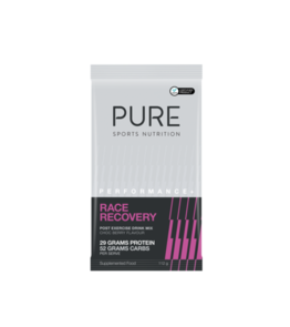 PURE PERFORMANCE+ RACE RECOVERY 112G SACHET (BOX OF 10 SACHETS)