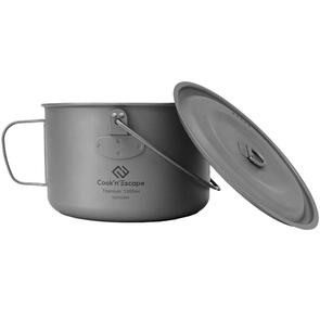 COOK'N'ESCAPE 1300ML TITANIUM HANGING POT