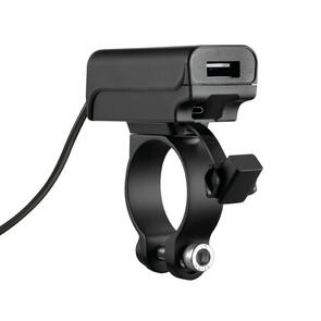 OPTILINE TREK X USB CHARGER WITH DOUBLE USB SOCKET (USB A + USB C) RAINPROOF