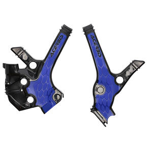 ACERBIS X-GRIP FRAME GUARDS BLUE/BLACK YZ85 22- ACERBIS