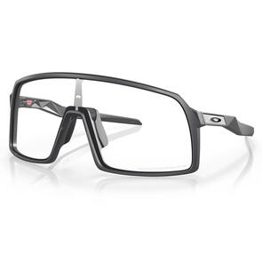 OAKLEY SUTRO SUNGLASSES MATTE CARBON W/ CLEAR-BLACK PHOTOCHROMIC LENS OAKLEY