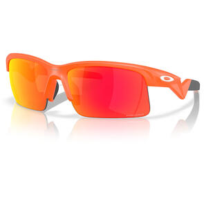 OAKLEY YOUTH CAPACITOR SUNGLASSES MATTE NEON ORANGE W/PRIZM RUBY