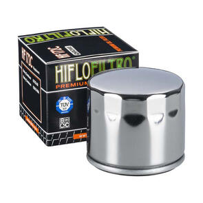 HIFLO HF204C CHROME OIL FILTER GERMAN TUV APPROVED HIFLO