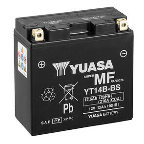 YUASA YT14B-BS NON-DG FACTORY SEALED BATTERY