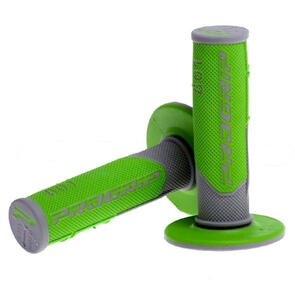 PROGRIP GEL MX GRIPS 115MM GREY/GREEN