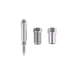TRICKSTUFF FITTING M8X0.75 GOODRIDGE 6MM SILVER