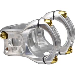 SPANK SPLIT 35 STEM - 35MM, LTD EDITION RAINER COLLAB, POLISHED SILVER