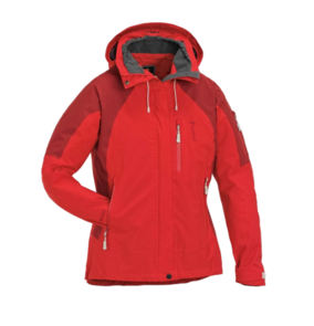 PINEWOOD ISABERG WOMENS JACKET RED/DARK RED