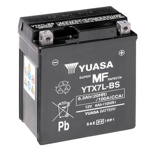 YUASA YTX7L-BS NON-DG FACTORY SEALED BATTERY