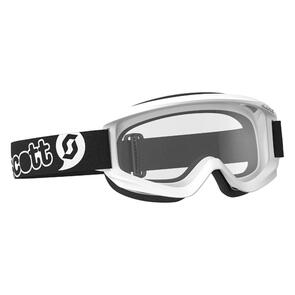 SCOTT YOUTH AGENT GOGGLE WHITE CLEAR LENS SCOTT