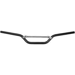 ARTRAX 22.2MM ALLOY HANDLEBARS YZ LOW AL6061 BLACK ARTRAX