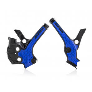 ACERBIS X-GRIP FRAME GUARDS BLUE/BLACK YZ65 18-25 ACERBIS