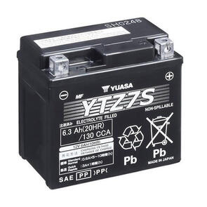 YUASA YTZ7S NON-DG FACTORY SEALED BATTERY JAPAN ALT CYG7ZS