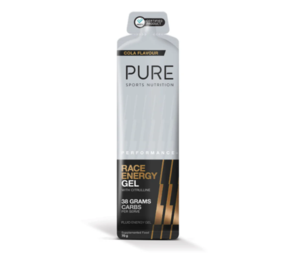 PURE - PERFORMANCE + RACE ENERGY GEL COLA 70G (BOX 16)