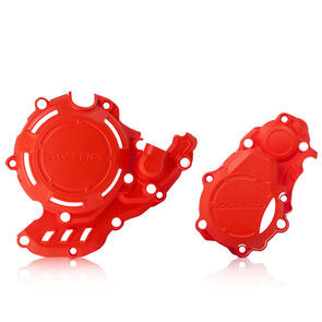 ACERBIS X-POWER ENGINE CASE COVER KIT RED GAS GAS