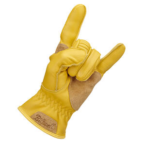 BILTWELL WORK 2.0 LEATHER GLOVE [GOLD]