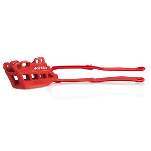 ACERBIS 22712.110 CHAIN GUIDE & SLIDER KIT RED CRF250/450R 18-19/17-18 ACERBIS