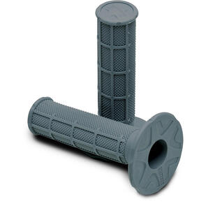 PROTAPER MX SINGLE DENSITY GRIPS MED HALF WAFFLE DRK GREY