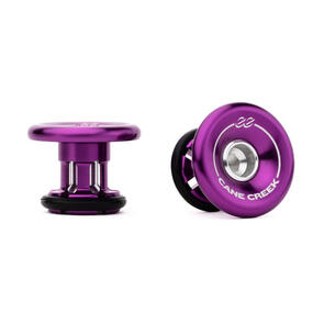 CANE CREEK EEBARKEEP BAR END PLUGS PURPLE - PAIR