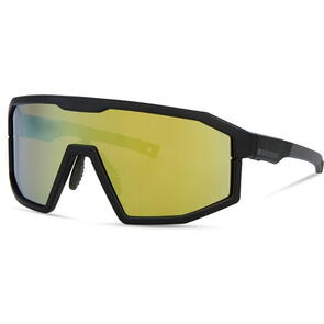 MADISON ENIGMA GLASSES 3 PACK MATT BLACK /BRONZE MIRROR / AMBER AND CLEAR LENS