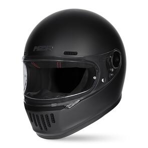 M2R FUGITIVE MATTE BLACK ADULT FULL FACE HELMET