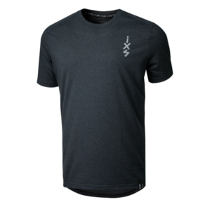 IXS FLOW 1.0 TECH TEE BLACK