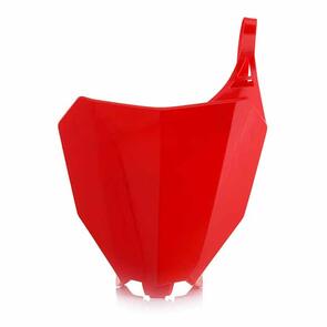 ACERBIS 22380.110 FRONT NO. PLATE RED CRF250/450R 18/17-18-CRF450RX 17/18 ACERBIS