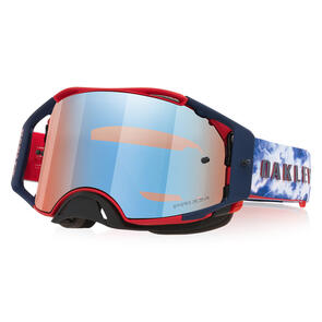 OAKLEY AIRBRAKE MX GOGGLE RENAUX SIG. MATTE NAVY W/ PRIZM SAPPHIRE LENS OAKLEY