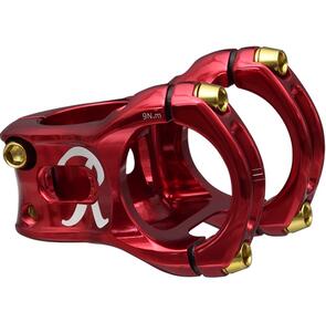 SPANK SPLIT 35 STEM - 35MM, LTD EDITION RAINER COLLAB, POLISHED RED