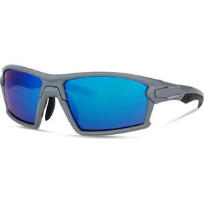MADISON ENGAGE GLASSES 3 PACK GLOSS CLOUD GREY / BLUE MIRROR / AMBER AND CLEAR LENS