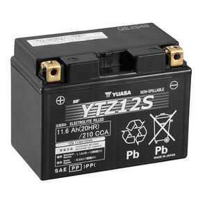 YUASA YTZ12S NON-DG FACTORY SEALED BATTERY MADE IN JAPAN