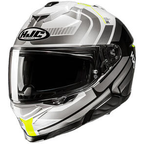 HJC I71 VIZ MC3H ROAD HELMET