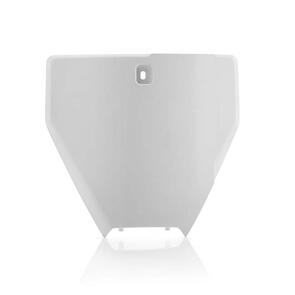 ACERBIS FRONT NO. PLATE WHITE HUSQVARNA FC/TC 16-18