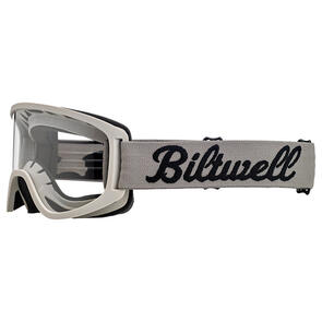 BILTWELL MOTO 2.0 GOGGLE [SCRIPT TITANIUM/BLACK] NS