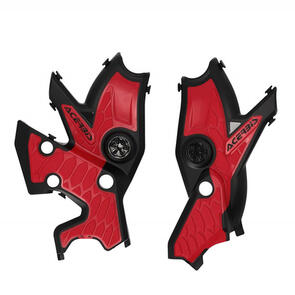ACERBIS X-GRIP FRAME GUARDS BLACK/RED TENERE 700 ACERBIS
