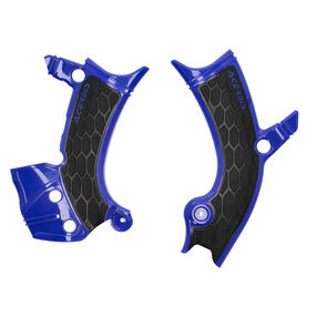 ACERBIS X-GRIP FRAME GUARDS BLUE/BLACK YZ250/450F-FX ACERBIS