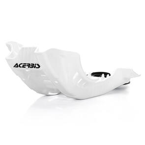 ACERBIS SKID PLATE WHITE/BLACK HUSQVARNA/GAS GAS 21-23