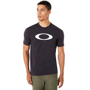 OAKLEY O-BOLD ELLIPSE T-SHIRT BLACKOUT LIGHT HEATHER