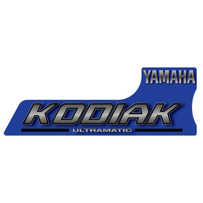 ATV CITY 700.3027 YAMAHA KODIAK 400/450 ULTRAMATIC R/H TANK STICKER BLUE