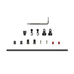 SRAM DISC BRAKE HYDRAULIC HOSE KIT - DOUBLE COMPRESSION 2000MM BLACK - CODE R, ELIXIR 1 / 3, JUICY3,DB 1/3, LEVEL 2P