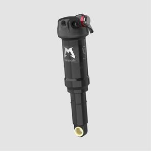 MARZOCCHI BOMBER INLINE SHOCK, TRUNNION 165X45, LSR, BLACK, SILVER LOGO